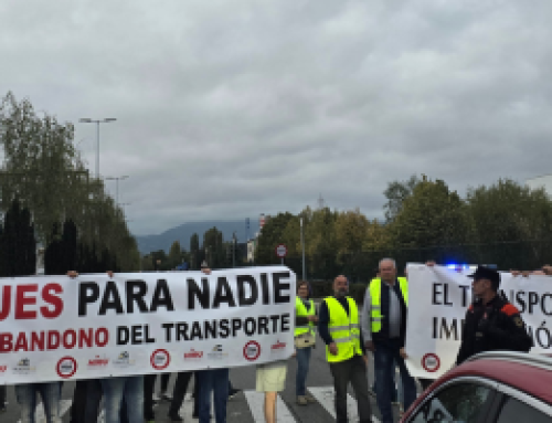 El transporte navarro alza la voz: TRADISNA e HIRU se concentran