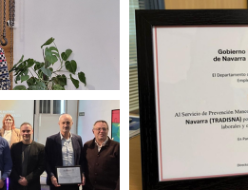 El Gobierno de Navarra reconoce a TRADISNA por sus buenas prácticas en prevención de riesgos laborales