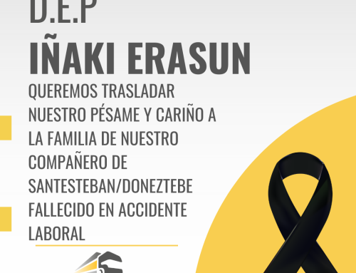 Comunicado de pésame